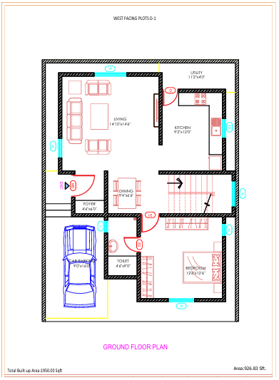Type-B Floor Plan 1