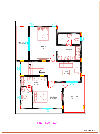 Type-C Floor Plan 2